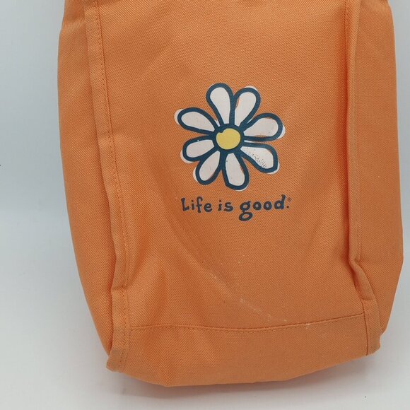 Life is Good Insulated Hook & Loop Lunch Bag with Handle - Picture 9 of 16